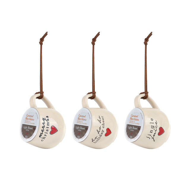 Coffee Pod Mug Ornament - 6 Styles