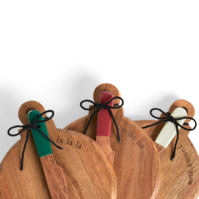 Holiday Mini Wood Serving Board - 6 Styles