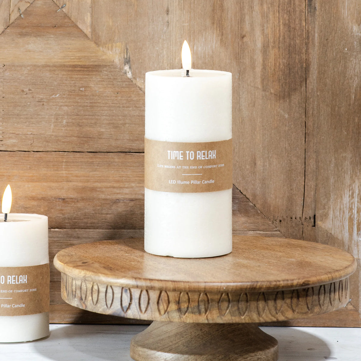 LED 6" Pillar Candle