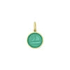 Sailboat All Gold Seafoam Pendant MINI