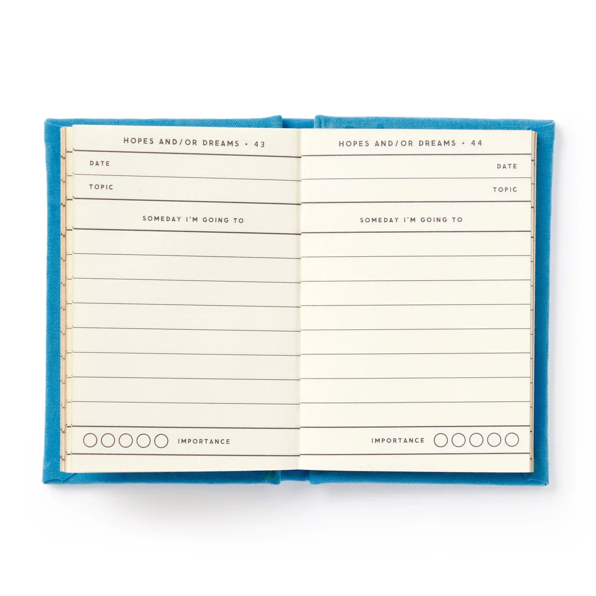 "Tiny Hopes and Dreams" Tiny Diary