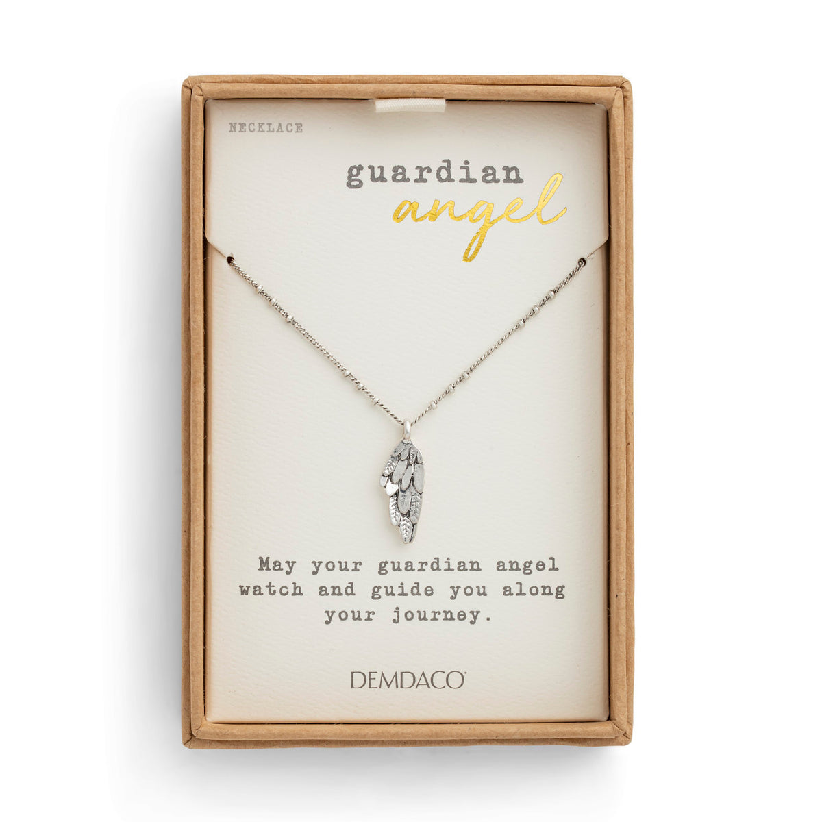 Guardian Angel Necklace - Wing