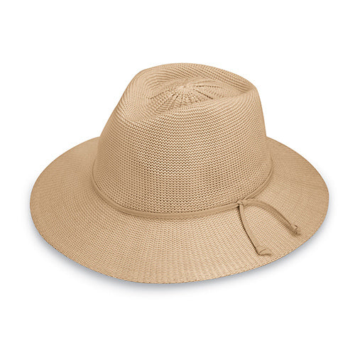 Victoria Wallaroo Fedora in Tan