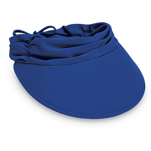 Aqua Wallaroo Visor in Royal Blue
