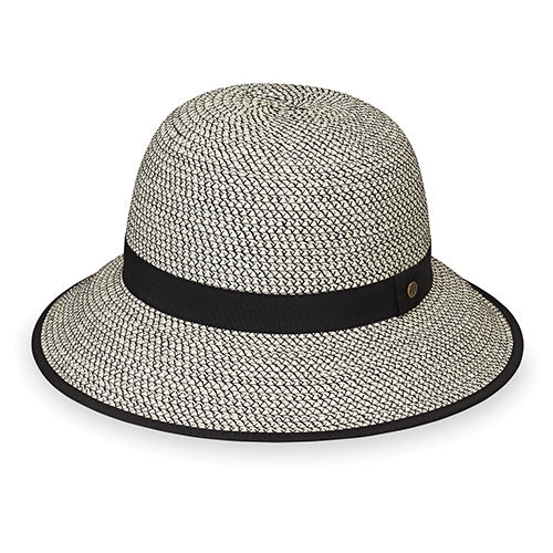 Darby Wallaroo Hat - Ivory & Black