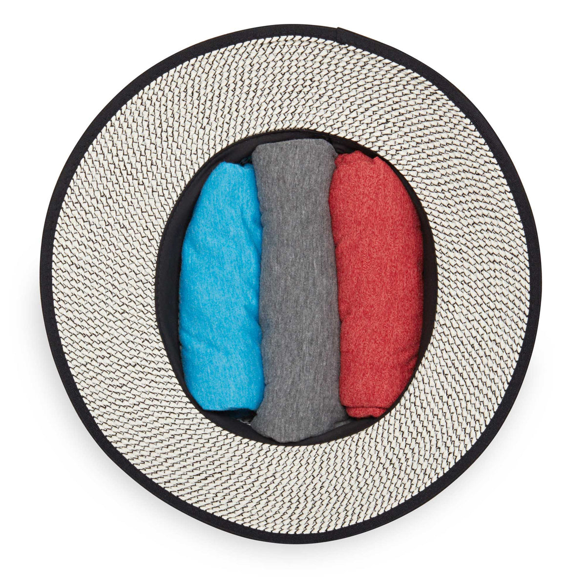 Darby Wallaroo Hat - Ivory & Black