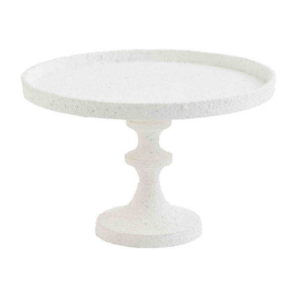 White Pedestal Server - 2 Sizes