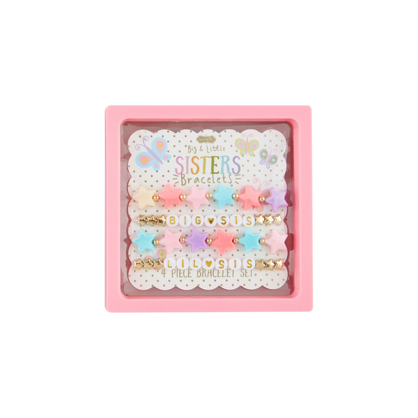 Sisters Stars 4 Piece Petite Stretch Bracelet Set