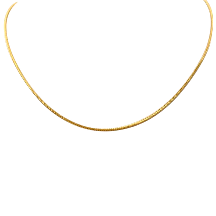 Wheat Gold 1.0mm 16"