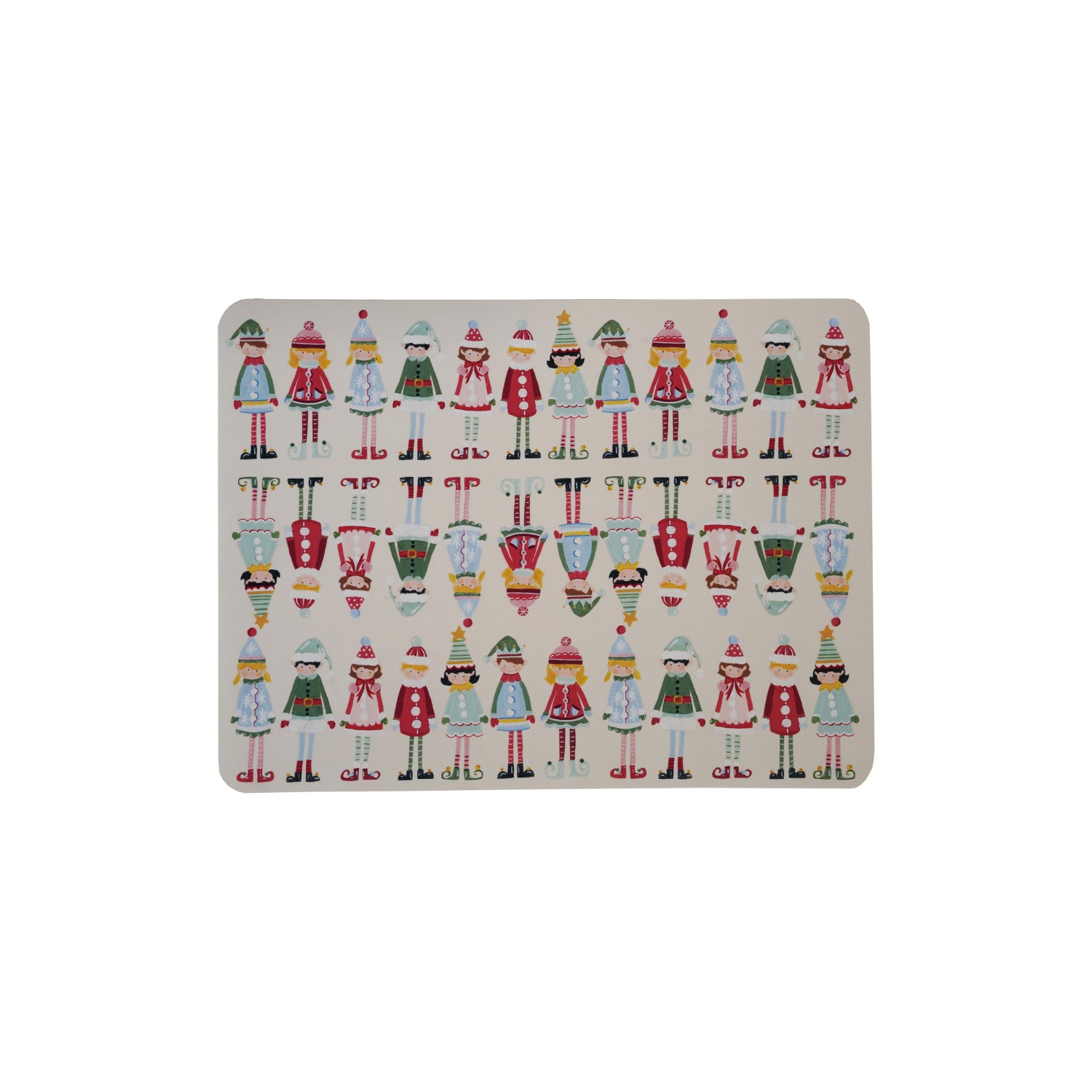 Silicone Non-Slip Baking Mat with Santa's Elves ©