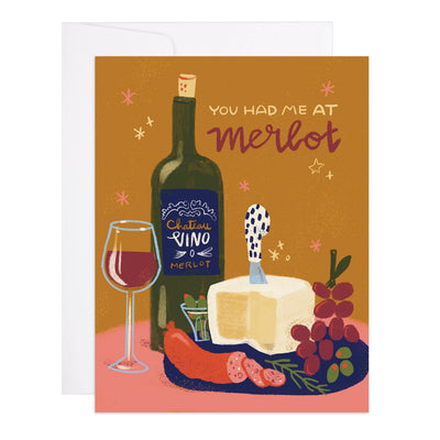 "You Had Me At Merlot" Card - One Amazing Find: Creative Home Market