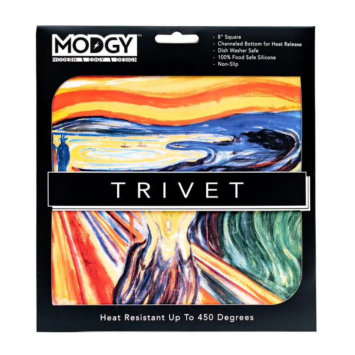 Silicone Trivet - The Scream