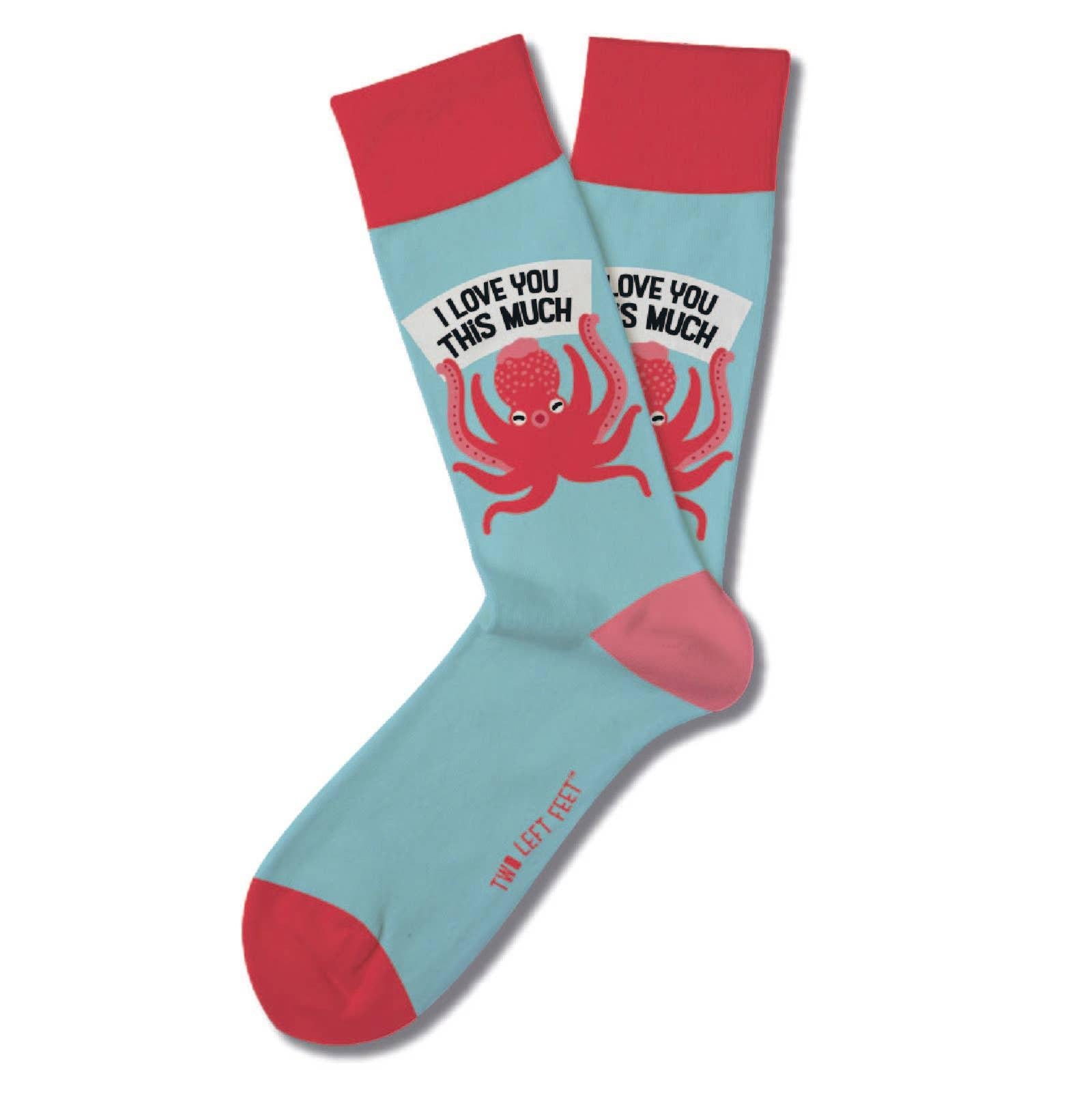 I Love You This Much Kraken Socks - One Amazing Find: Creative Home Market