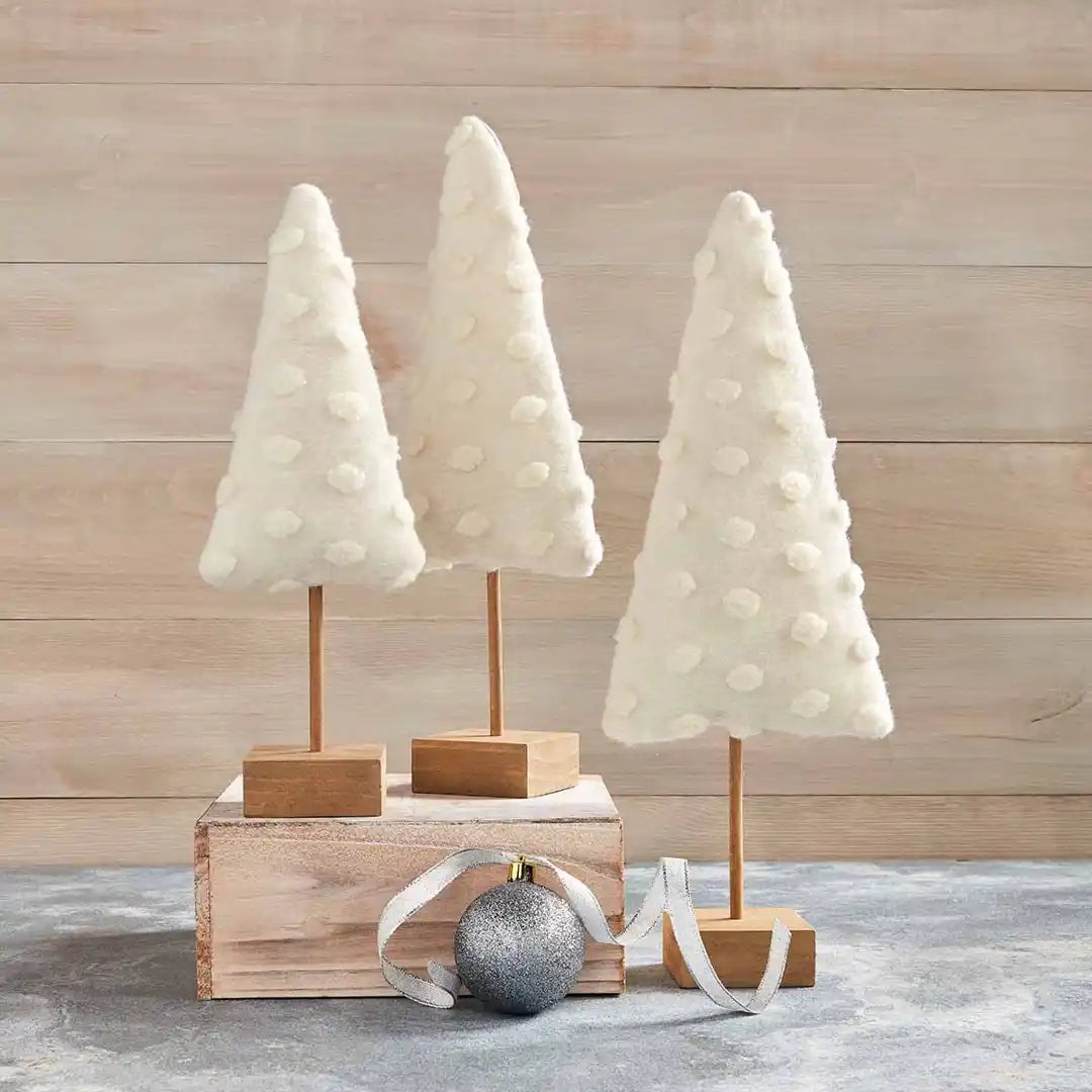 White Felt Dot Tree  (3 Sizes) - One Amazing Find: Creative Home Market