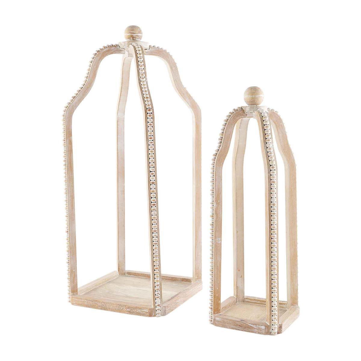 Tall Beaded Lantern Set - One Amazing Find: Creative Home Market