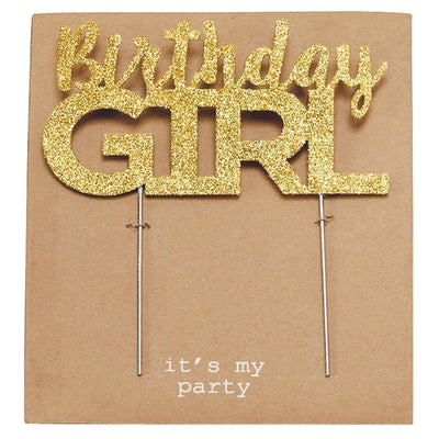 Birthday Girl Cake Topper - One Amazing Find: Creative Home Market