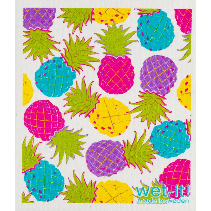 Hawaiian Pineapple Swedish Cloth