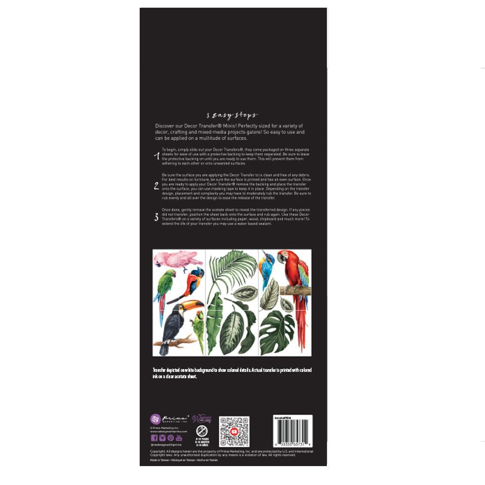 Re-Design with Prima 'Tropical Birds' Transfers - One Amazing Find: Creative Home Market