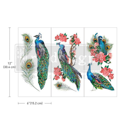 Re-Design with Prima 'Royal Peacock' Transfers - One Amazing Find: Creative Home Market