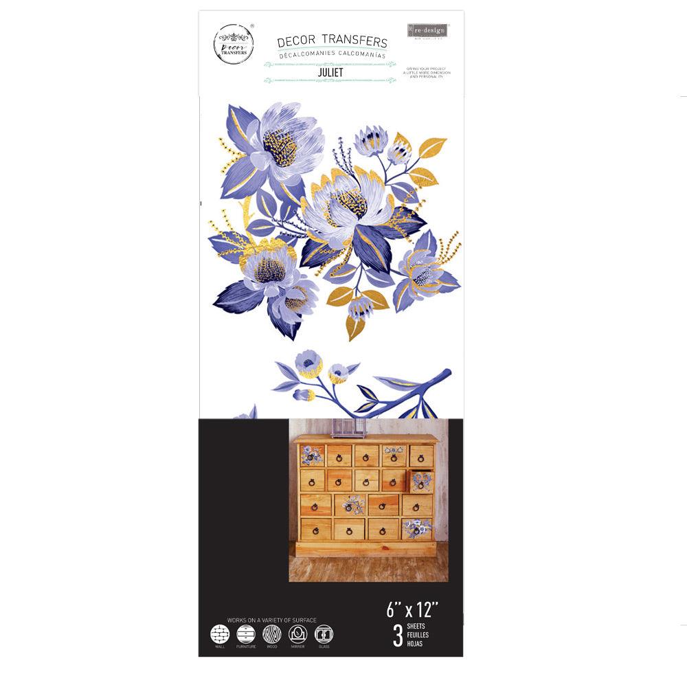 Re-Design with Prima 'Juliet' Transfers - One Amazing Find: Creative Home Market