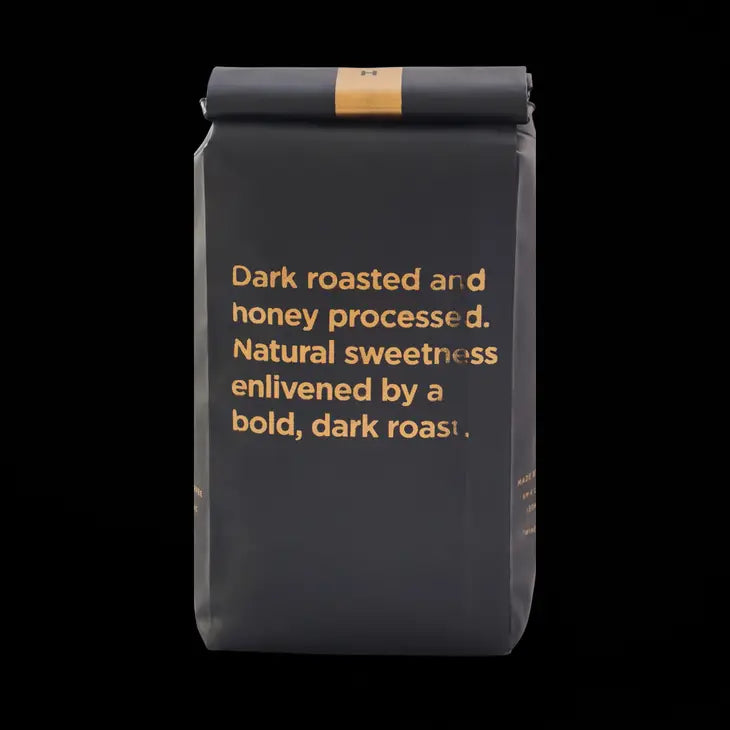 Honey Bear Black Ground Organic Fair Trade Specialty Coffee