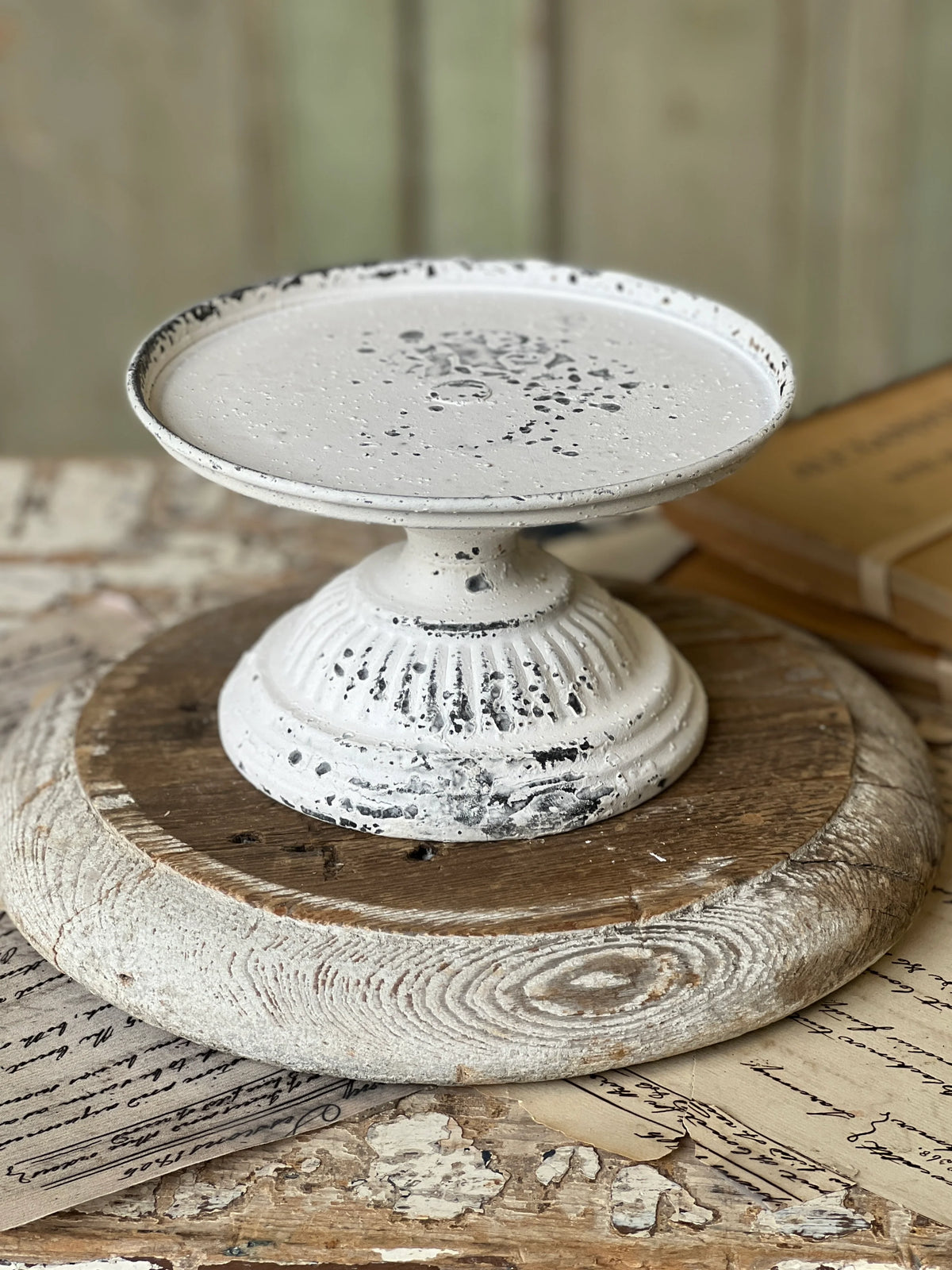 Atessa Cream 6" Pedestal