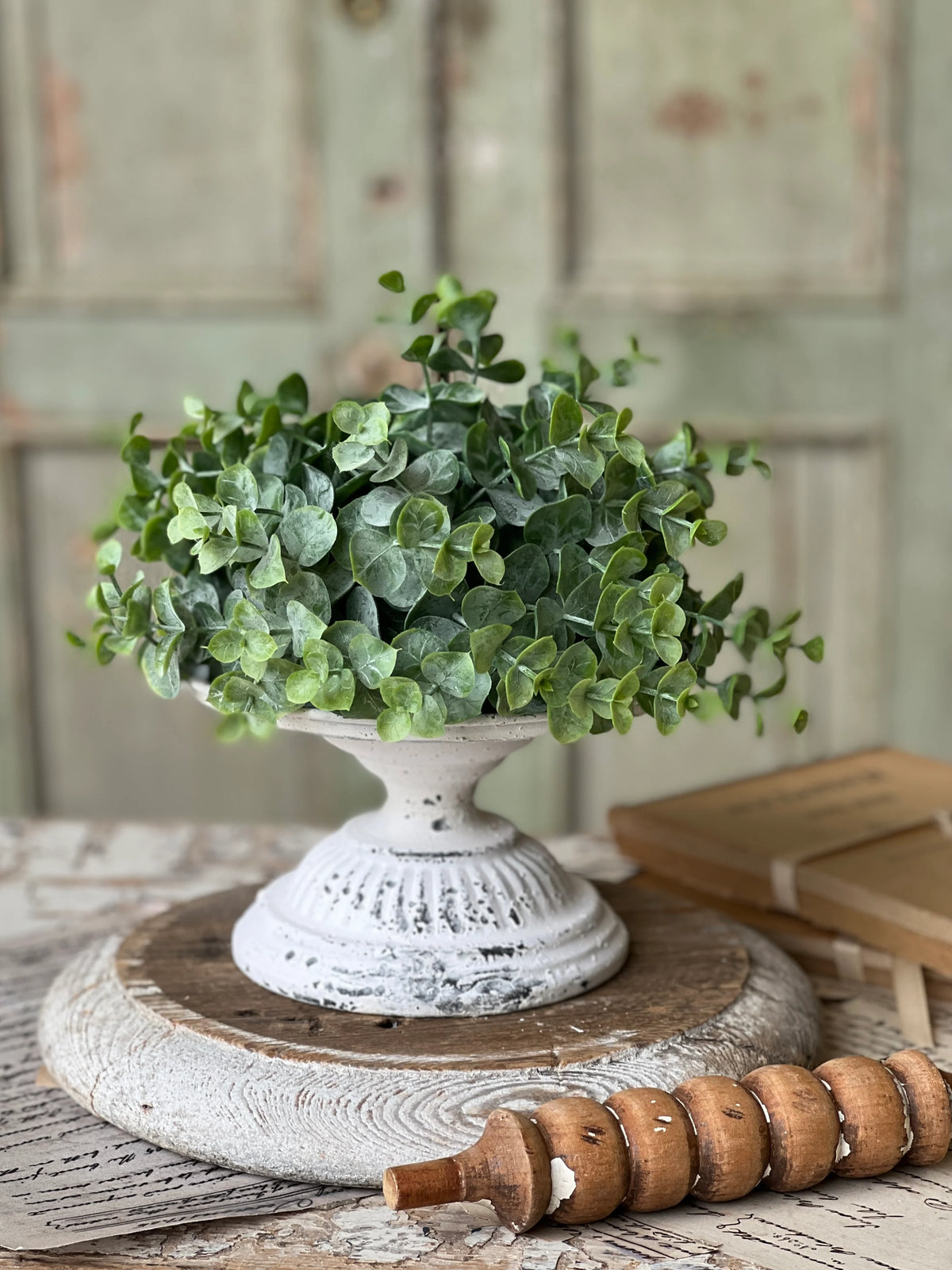 Atessa Cream 6" Pedestal