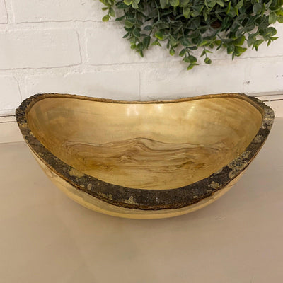 Spalted Holly Bowl - One Amazing Find: Creative Home Market