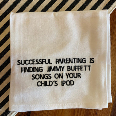 Successful Parenting is...Funny Embroidered Towel - One Amazing Find: Creative Home Market