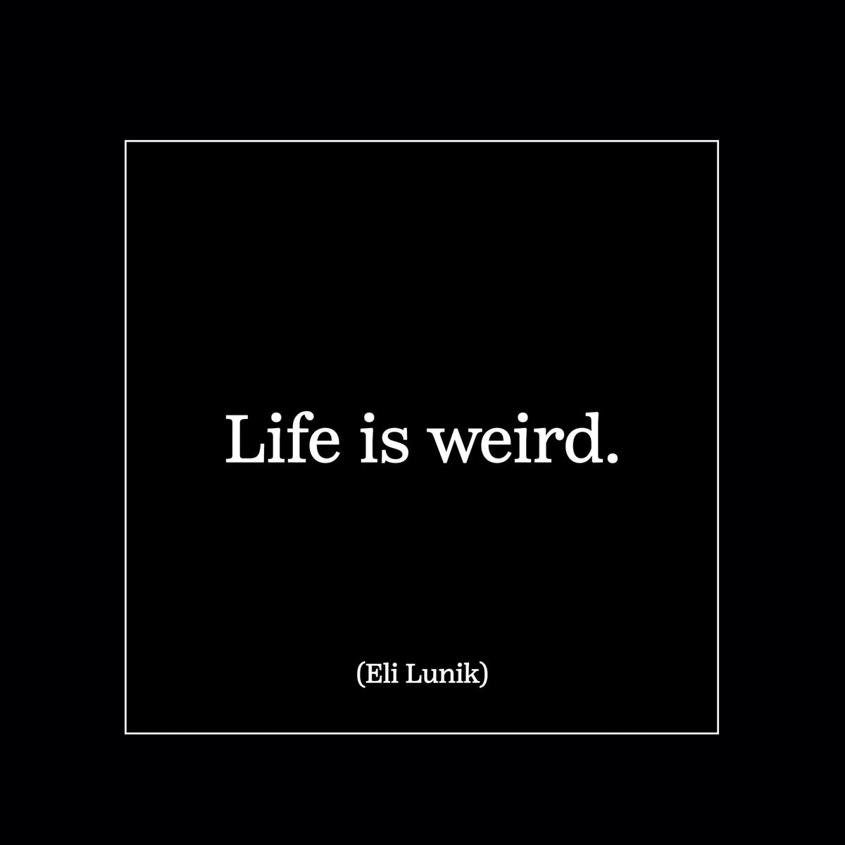 Life is Weird Magnet