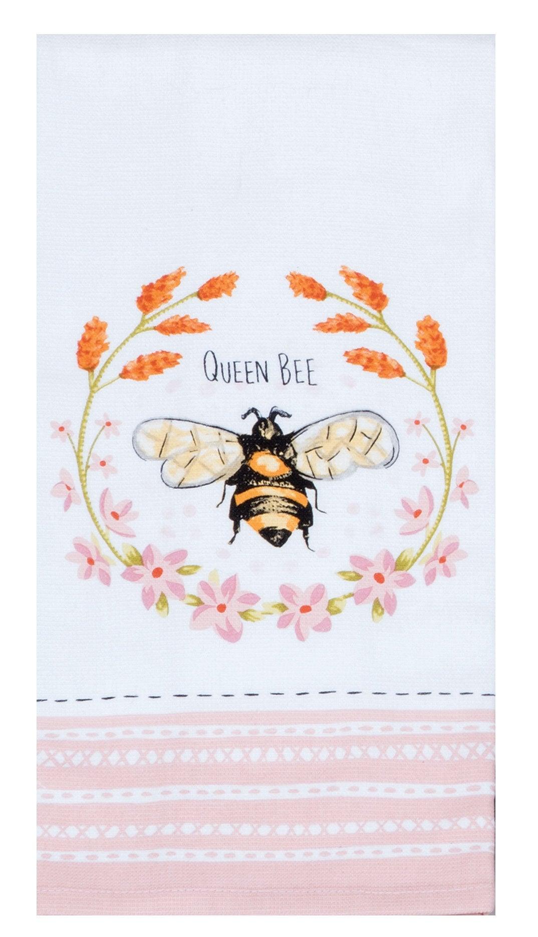 Bee Inspired Queen Bee Dual Purpose Terry Towel - One Amazing Find: Creative Home Market