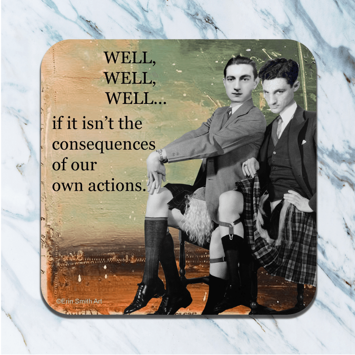 Well Well Well Funny Coaster - One Amazing Find: Creative Home Market