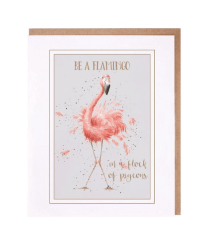 Be A Flamingo Card - One Amazing Find: Creative Home Market