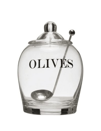 Olive Jar With Spoon - One Amazing Find: Creative Home Market