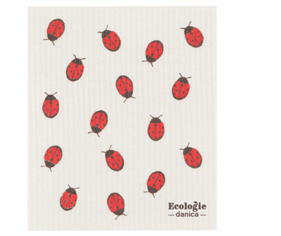 Ladybug Swedish Sponge Towel - One Amazing Find: Creative Home Market