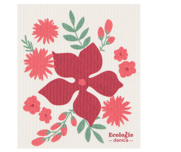 Flower Swedish Sponge Towel - One Amazing Find: Creative Home Market