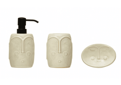 Stoneware Bath Accessories - One Amazing Find: Creative Home Market