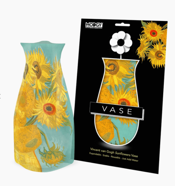 Modgy Expandable Vase - Van Gogh Sunflowers - One Amazing Find: Creative Home Market