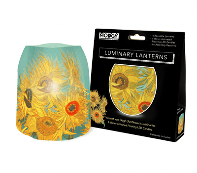 Luminary - Vincent van Gogh Sunflowers Luminaries - One Amazing Find: Creative Home Market