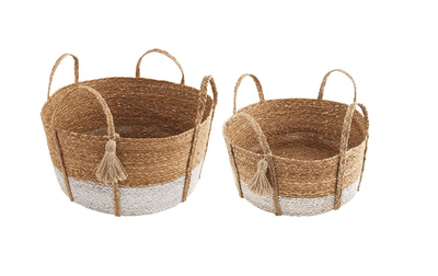 Seagrass Basket Set - One Amazing Find: Creative Home Market