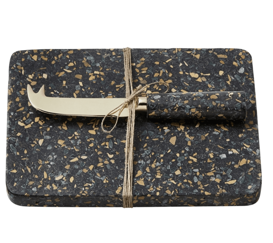 Terrazzo Board and Spreader Set - One Amazing Find: Creative Home Market