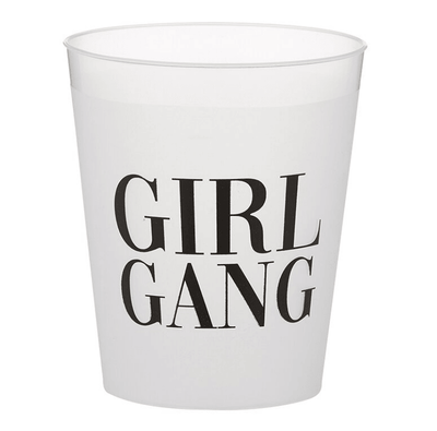 Girl Gang frost cups - One Amazing Find: Creative Home Market
