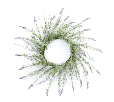 Faux Lavender Wreath - One Amazing Find: Creative Home Market