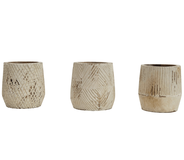 Hand-Carved Mango Wood Planter, 3 Styles - One Amazing Find: Creative Home Market