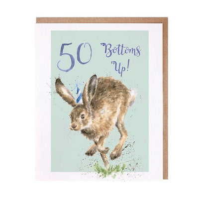 '50 Bottoms Up' Birthday Card - One Amazing Find: Creative Home Market