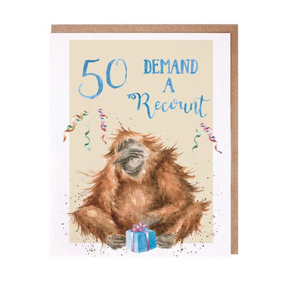 '50 Demand a Recount' Birthday Card - One Amazing Find: Creative Home Market