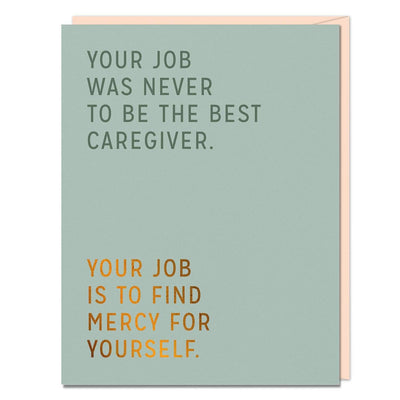 Elizabeth Gilbert Best Caregiver Card - One Amazing Find: Creative Home Market
