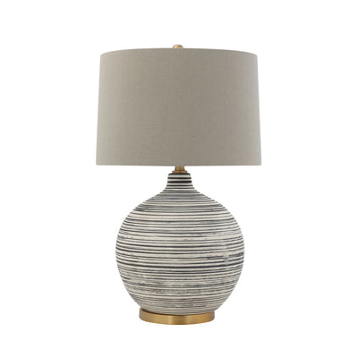 Textured Table Lamp with Linen Shade - One Amazing Find: Creative Home Market