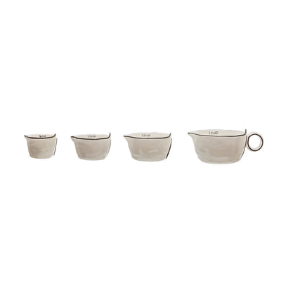 Stoneware Measuring Cups, Set of 4 - One Amazing Find: Creative Home Market