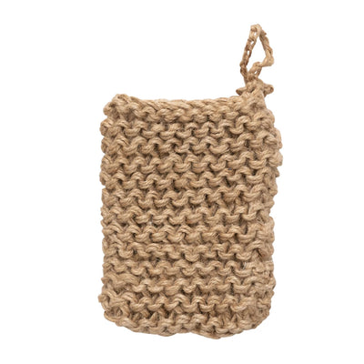 Jute Crocheted Body Scrubber/Soap Holder - One Amazing Find: Creative Home Market